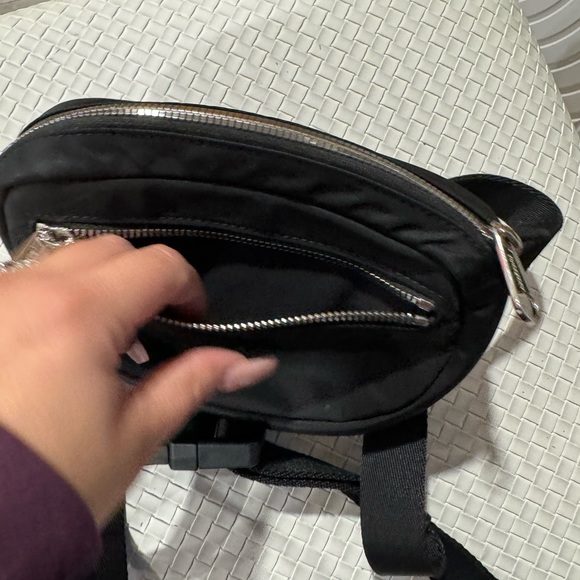 SOLD ❤️❤️FINAL SALE💐BURBERRY black cannon branded nylon belt bag Fanny pack ✨ - Picture 7 of 12